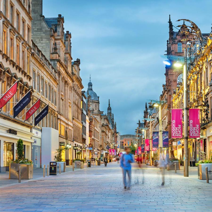 1 Bedroom Flat In The Heart Of Merchant City Glasgow Exterior photo
