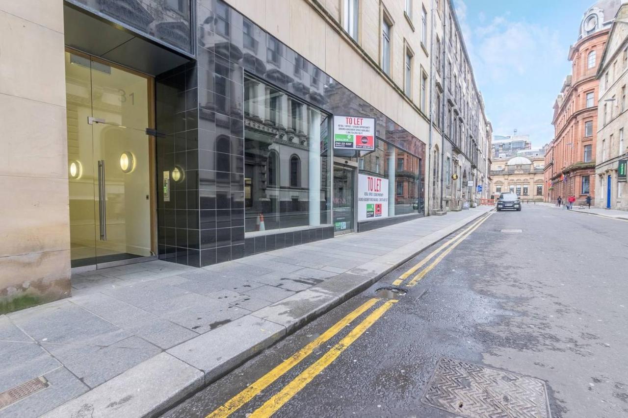 1 Bedroom Flat In The Heart Of Merchant City Glasgow Exterior photo
